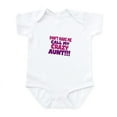 thumbnail image 1 of CafePress - Dont Make Me Call My Crazy Aunt Body Suit - Baby Light Bodysuit, Size Newborn - 24 Months, 1 of 4