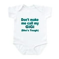 thumbnail image 1 of CafePress - Dont Make Me Call My Gigi (Shes Tough) Body Suit - Baby Light Bodysuit, Size Newborn - 24 Months, 1 of 4