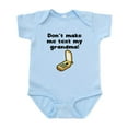 thumbnail image 1 of CafePress - Dont Make Me Text My Grandma Body Suit - Baby Light Bodysuit, Size Newborn - 24 Months, 1 of 4