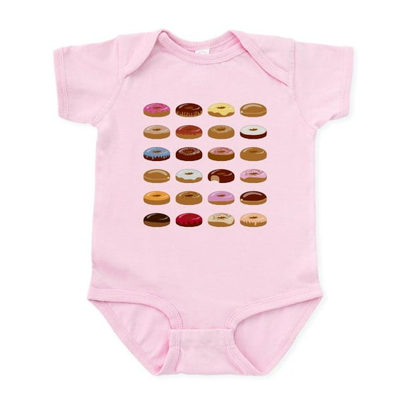 CafePress - Donut Lot Infant Bodysuit - Baby Light Bodysuit, Size Newborn - 24 Months