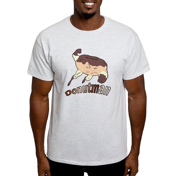 CafePress - Donut Man Light T Shirt - Men's Classic Graphic T-Shirt