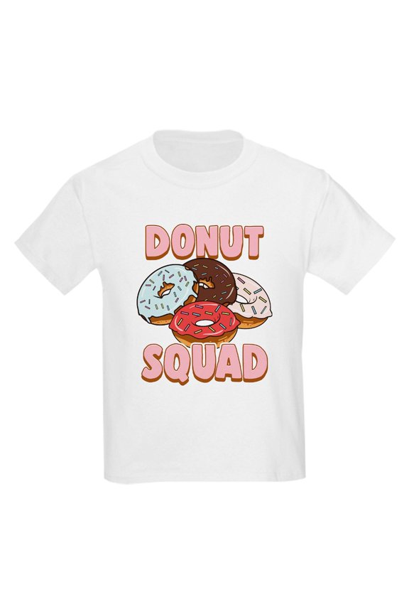 - Donut Squad Donut Lover Breakfast Food Pun T Shirt - Light T-Shirt Kids XS-XL
