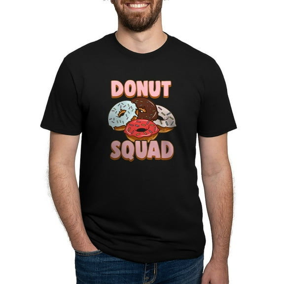 CafePress - Donut Squad Donut Lover Breakfast Food Pun T Shirt - Mens Tri-blend T-Shirt