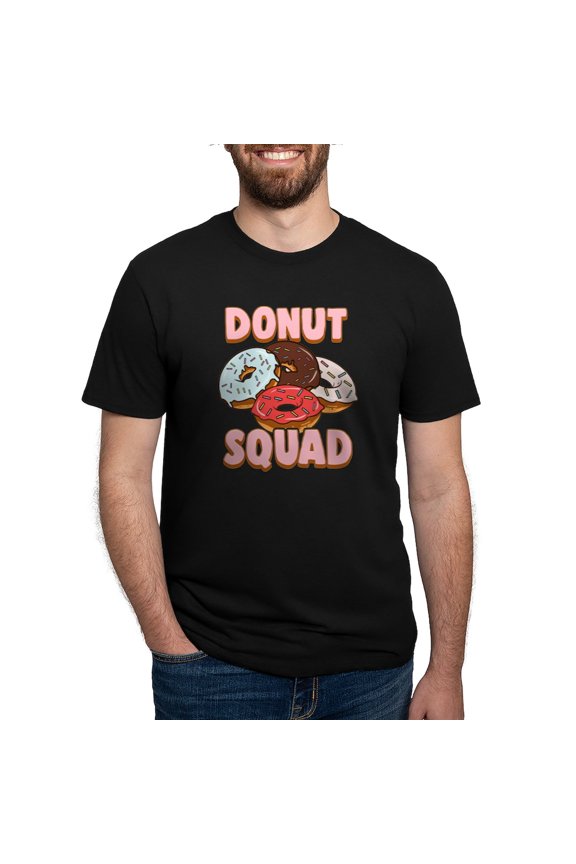 - Donut Squad Donut Lover Breakfast Food Pun T Shirt - Mens Tri-blend T-Shirt