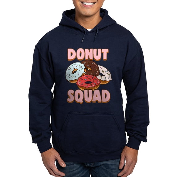 CafePress - Donut Squad Donut Lover Breakfast Food Sweatshirt - Pullover Hoodie, Classic, Comfortable Hooded Sweatshirt