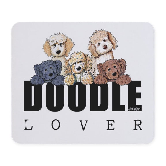 CafePress - Doodle Lover Mousepad - Non-slip Rubber Mousepad, Gaming Mouse Pad