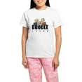 thumbnail image 1 of CafePress - Doodle Lover Women's Light Pajamas - Women's Short Sleeve Print T-Shirt and Pants Light Cotton Pajama Set, 1 of 7