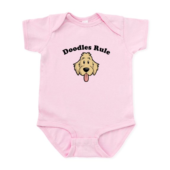 CafePress - Doodles Rule Infant Bodysuit - Baby Light Bodysuit, Size Newborn - 24 Months