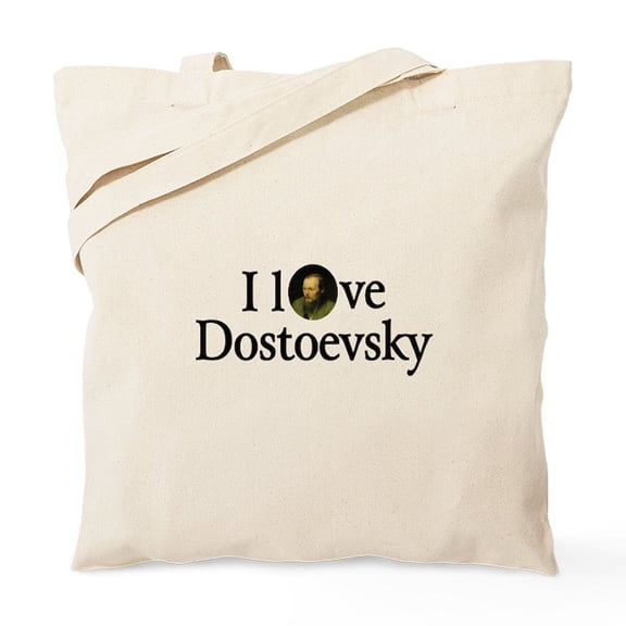 CafePress - Dostoevsky Tote Bag - Unisex Canvas Tote Bag, Beige, 1-Piece
