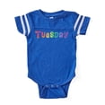 thumbnail image 1 of CafePress - Dotw Pastel Tuesday - Cute Infant Baby Football Bodysuit, 1 of 3