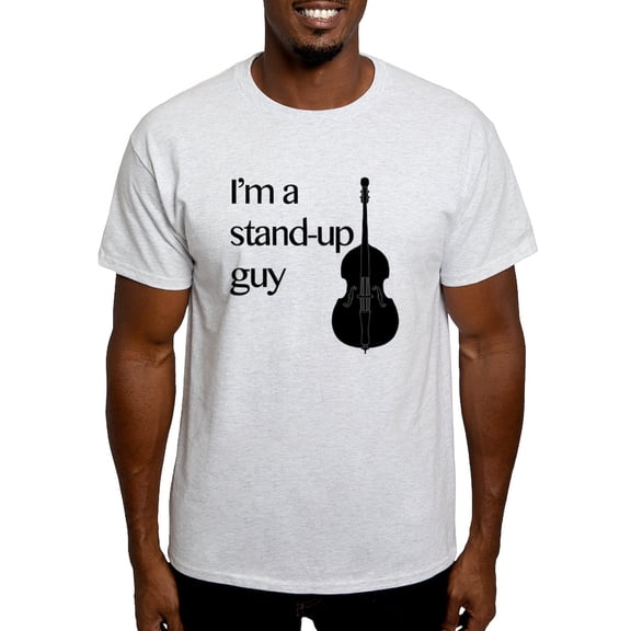 CafePress - Double Bass T Shirt - Men's Classic Graphic T-Shirt