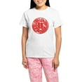 thumbnail image 1 of CafePress - Double_Hapines Pajamas - Women's Short Sleeve Print T-Shirt and Pants Light Cotton Pajama Set, 1 of 7