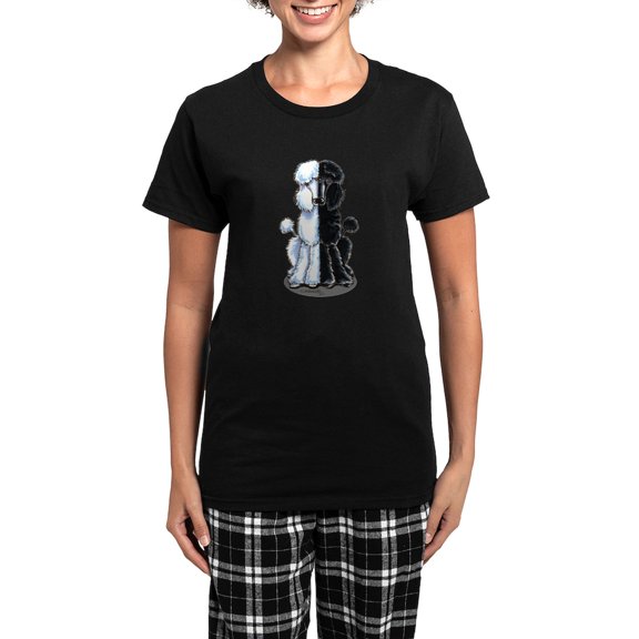 CafePress - Double Standard Women's Dark Pajamas - Women's Short Sleeve Print T-Shirt and Pants Dark Cotton Pajama Set