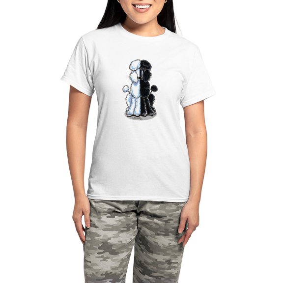 CafePress - Double Standard Women's Light Pajamas - Women's Short Sleeve Print T-Shirt and Pants Light Cotton Pajama Set