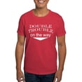 thumbnail image 1 of CafePress - Double Trouble On The Way Dark T Shirt - Men's Classic Graphic Cotton T-Shirt, 1 of 4