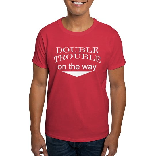 CafePress - Double Trouble On The Way Dark T Shirt - Men's Classic Cotton T-Shirts