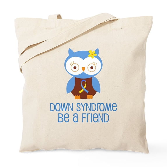 CafePress - Down Syndrome Friend Tote Bag - Unisex Canvas Tote Bag, Beige, 1-Piece