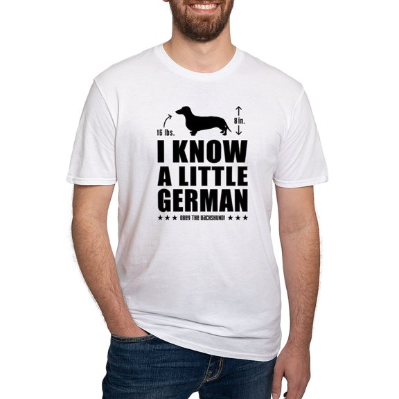 CafePress - Dox_Little_German_Tshirt Men's Classic T Shirt - Fitted T-Shirt, Vintage Fit Soft Cotton Tee
