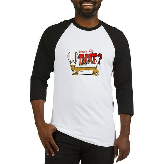 CafePress - Doxy Treat Baseball Jersey - Cotton Baseball Jersey, 3/4 Raglan Sleeve Shirt