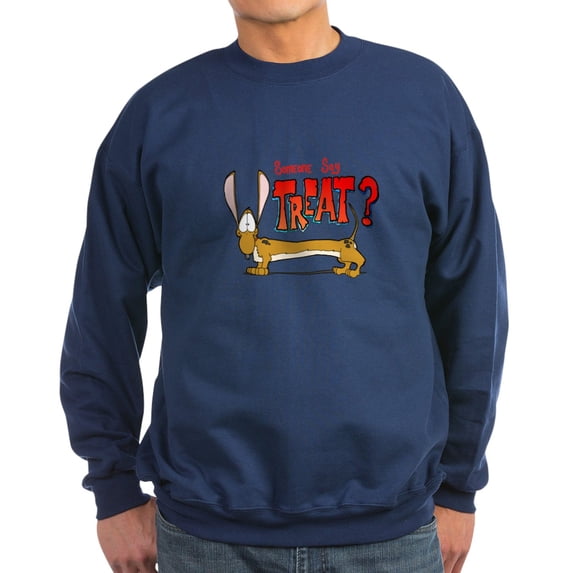 CafePress - Doxy Treat Sweatshirt - Classic Crew Neck Sweatshirt