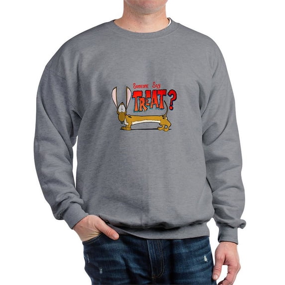 CafePress - Doxy Treat Sweatshirt - Crew Neck Sweatshirt