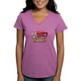 thumbnail image 1 of CafePress - Doxy Treat T Shirt - Women's V-Neck Dark T-Shirt, 1 of 4