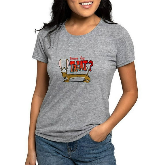 CafePress - Doxy Treat T Shirt - Womens Tri-blend T-Shirt