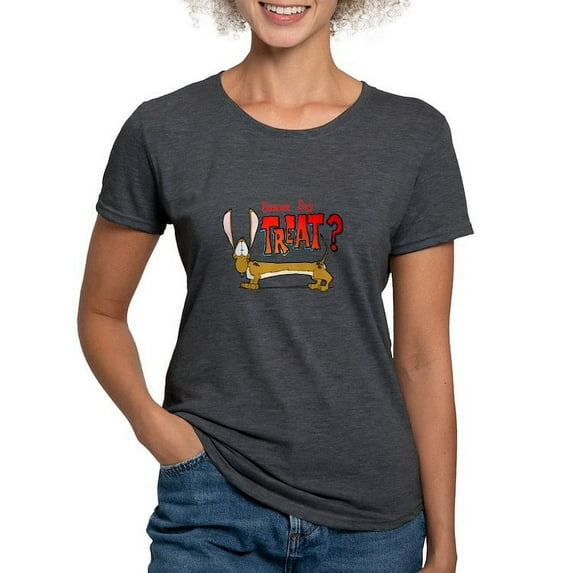 CafePress - Doxy Treat Womens Tri Blend T Shirt - Womens Tri-blend T-Shirt