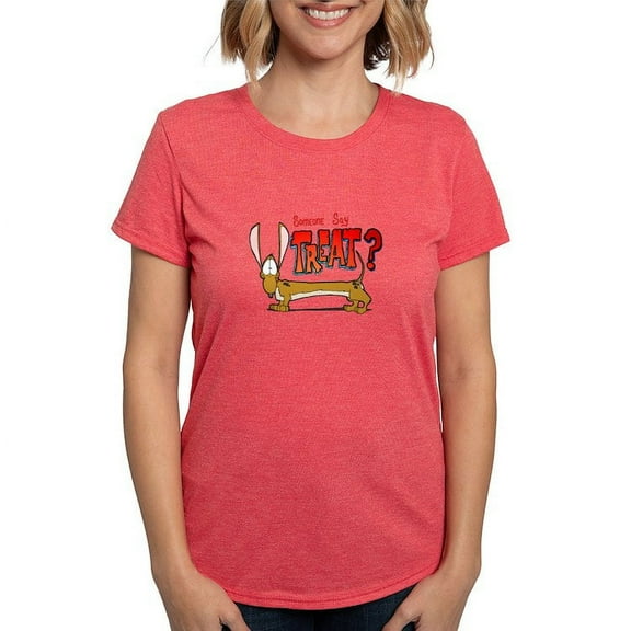 CafePress - Doxy Treat Womens Tri Blend T Shirt - Womens Tri-blend T-Shirt