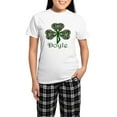 thumbnail image 1 of CafePress - Doyle Shamrock Women's Light Pajamas - Women's Short Sleeve Print T-Shirt and Pants Light Cotton Pajama Set, 1 of 7