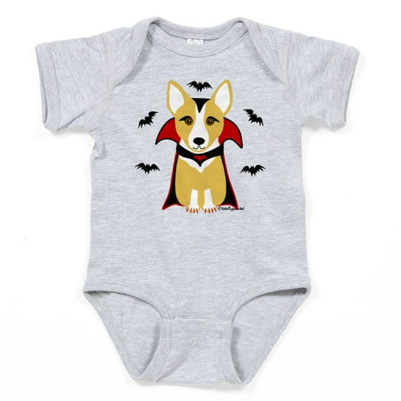 CafePress - Draculacorgi3i - Cute Infant Bodysuit Baby Romper - Size Newborn - 24 Months