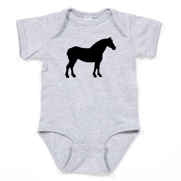 CafePress - Draft Horse - Cute Infant Bodysuit Baby Romper - Size Newborn - 24 Months
