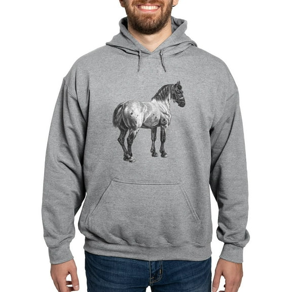 CafePress - Draft Horse Hooded Sweatshirt - Pullover Hoodie, Hooded Sweatshirt
