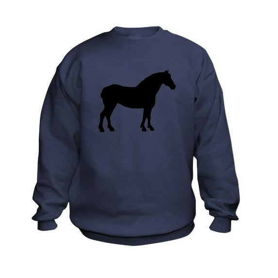 CafePress - Draft Horse Kids Sweatshirt - Kids Sweatshirt, Youth Crew Neck Sweatshirt