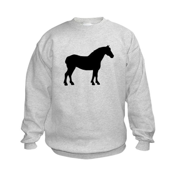 CafePress - Draft Horse Kids Sweatshirt - Kids Sweatshirt, Youth Crew Neck Sweatshirt