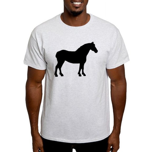 CafePress - Draft Horse Light T Shirt - Light T-Shirt - CP