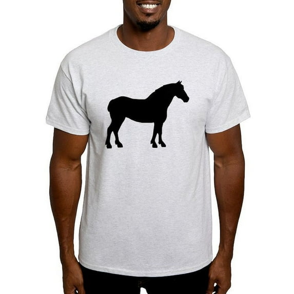 CafePress - Draft Horse Light T Shirt - Light T-Shirt - CP