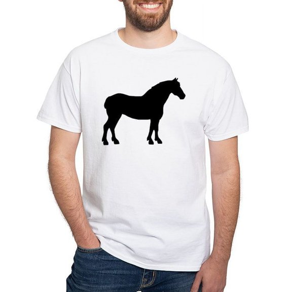CafePress - Draft Horse Men's Classic T Shirts - Men's Classic T-Shirts