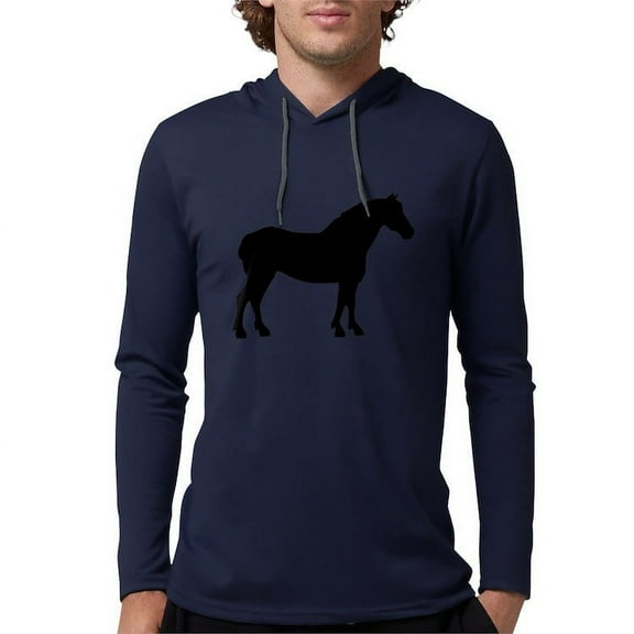 CafePress - Draft Horse - Mens Hooded Shirt