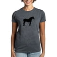 thumbnail image 1 of CafePress - Draft Horse Women's Classic T Shirt - Women's Traditional Fit Dark T-Shirt, 1 of 4