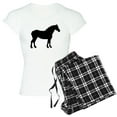 thumbnail image 1 of CafePress - Draft Horse Women's Light Pajamas - Women's Short Sleeve Print T-Shirt and Pants Light Cotton Pajama Set, 1 of 7