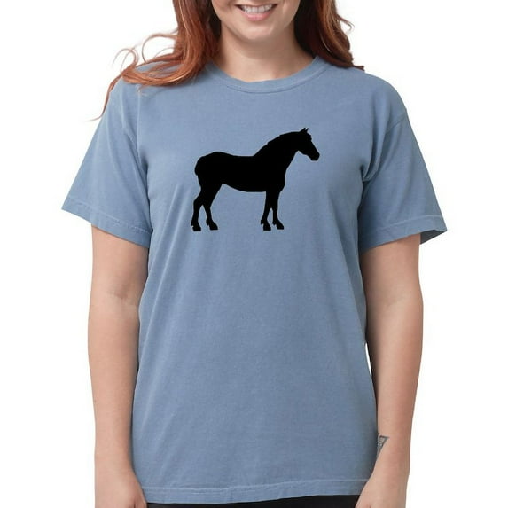 CafePress - Draft Horse - Womens Comfort Colors® Shirt