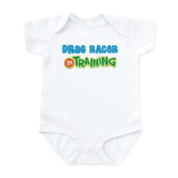 CafePress - Drag Racer In Training Infant Bodysuit - Baby Light Bodysuit, Size Newborn - 24 Months
