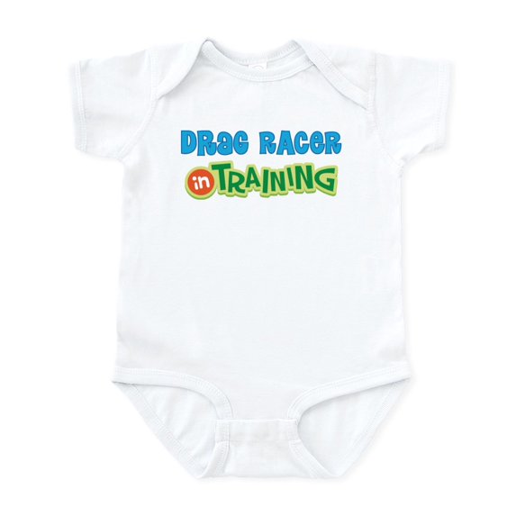CafePress - Drag Racer In Training Infant Bodysuit - Baby Light Bodysuit, Size Newborn - 24 Months