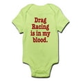 thumbnail image 1 of CafePress - Drag Racing Infant Bodysuit - Baby Light Bodysuit, 1 of 1