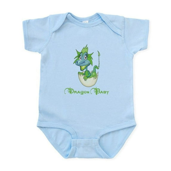 CafePress - Dragon Baby Infant Bodysuit - Baby Light Bodysuit, Size Newborn - 24 Months