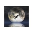 thumbnail image 1 of CafePress - Dragon Moon Throw Blanket Cover - Soft Fleece Throw Blanket, 50"x60" for All Ages, 1 of 2