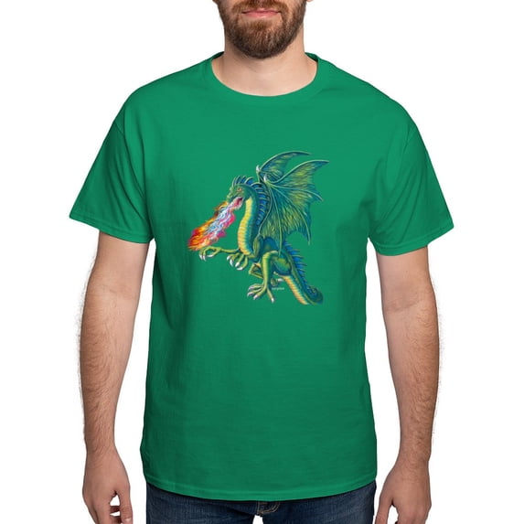CafePress - Dragon's Lair Black T Shirt - Men's Classic Graphic Cotton T-Shirt