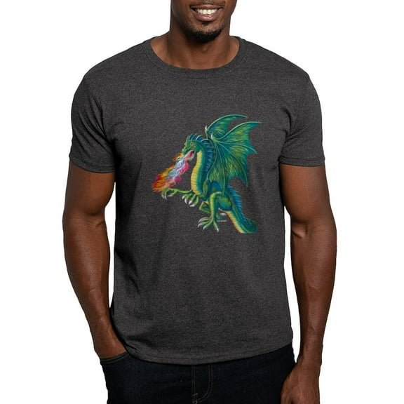 CafePress - Dragon's Lair Black T Shirt - Men's Classic Graphic Cotton T-Shirt