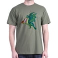 thumbnail image 1 of CafePress - Dragon's Lair Black T Shirt - Men's Classic Graphic Cotton T-Shirt, 1 of 4